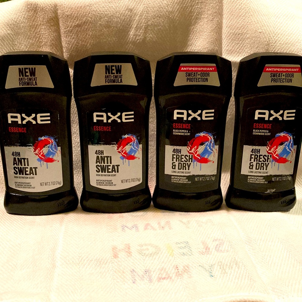 4 for 12 . AXE Essence Deodorants 48H